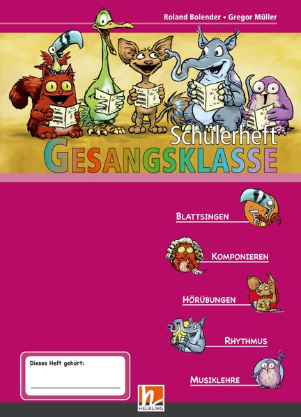 Gesangsklasse – Schülerheft