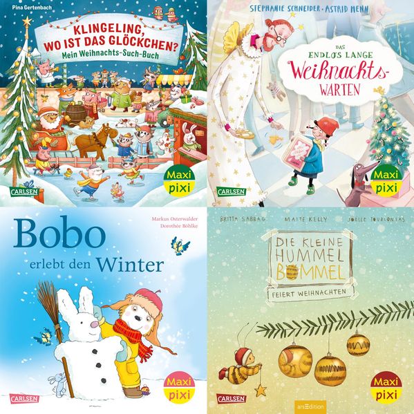 Maxi-Pixi-4er-Set 113: Bald ist Weihnachten