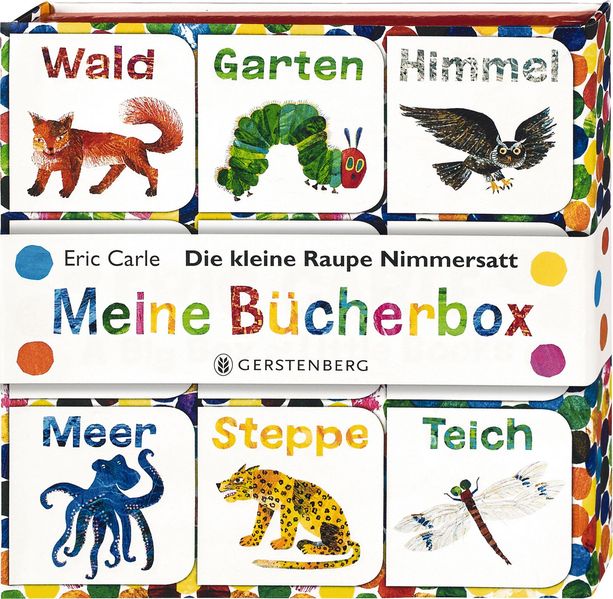Eric Carle: Die kleine Raupe Nimmersatt – Meine Bücherbox