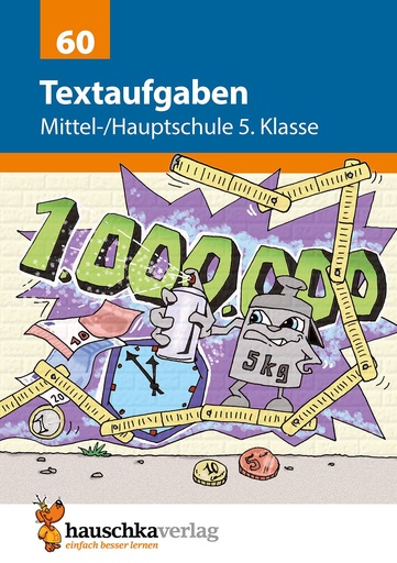 [978-3-88100-060-4] Textaufgaben Mittel-/Hauptschule 5. Klasse, A5-Heft