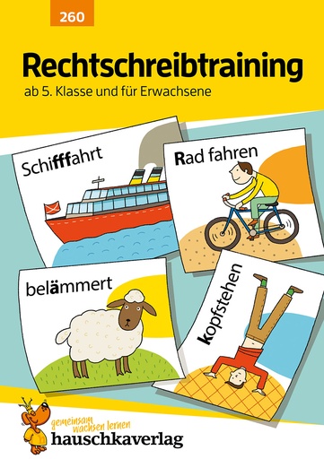 [978-3-88100-046-8] Rechtschreibtraining ab 5. Klasse und für Erwachsene, A5-Heft