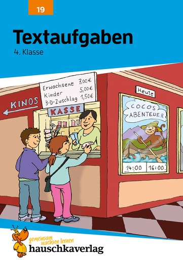 [978-3-88100-019-2] Mathe 4. Klasse Übungsheft - Textaufgaben