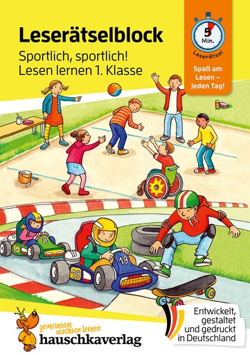 [978-3-88100-504-3] Lesen lernen 1. Klasse für Jungen und Mädchen - Sportlich, sportlich!