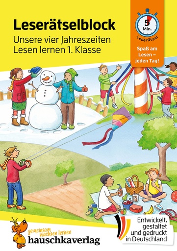 [978-3-88100-506-7] Lesen lernen 1. Klasse für Jungen und Mädchen - Quer durchs Jahr