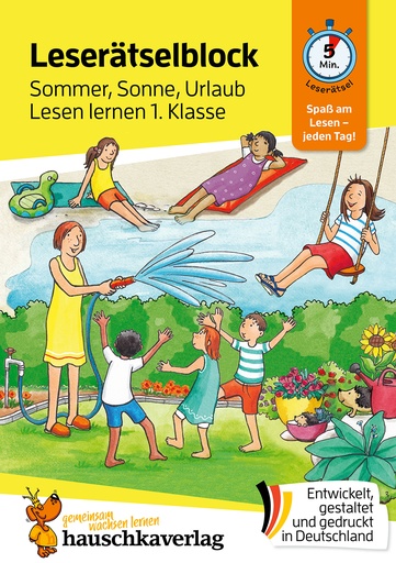 [978-3-88100-502-9] Lesen lernen 1. Klasse für Jungen und Mädchen - Sommer, Ferien, Sonnenschein