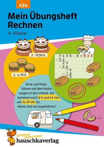 [978-3-88100-434-3] Mein Übungsheft Rechnen 4. Klasse