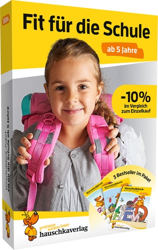 [978-3-7542-8004-1] Vorschulblock-Paket ab 5 Jahre - Fit für die Schule